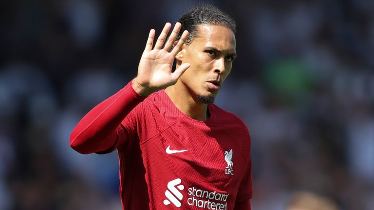 Virgil van Dijk on the decline or simply out of form?